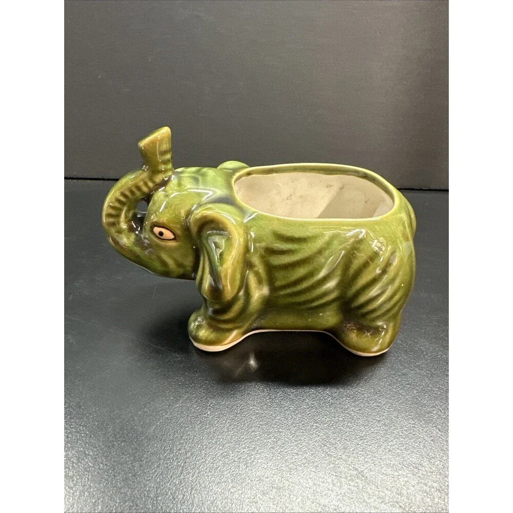 Ceramic Elephant Planter
